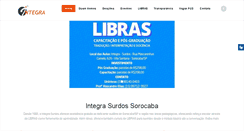 Desktop Screenshot of integrasurdos.org.br